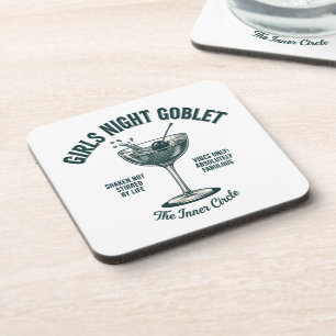 Lustiges Cocktail-Liebhaber Martini-Party-Geschenk Getränkeuntersetzer