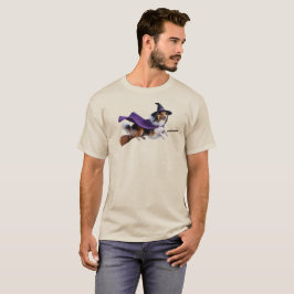 Lustiges Collie-Hexen-T-Shirt T-Shirt