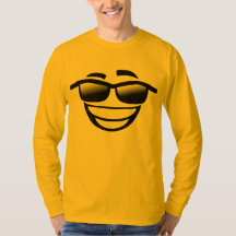 Lustiges cooles Typ emoji