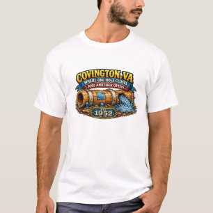 Lustiges Covington-Wasserrohr-T-Shirt T-Shirt