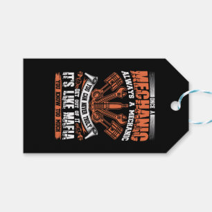 Lustiges Craftsman T-Shirt Einmal Mechaniker, imme Geschenkanhänger