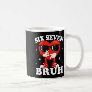 Lustiges Dabbing Herz Bruh 67 Meme Valentinstag  Kaffeetasse