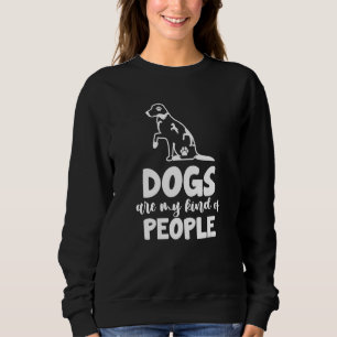 Lustiges Dackel-Hund-Design für Haustierliebhaber Sweatshirt