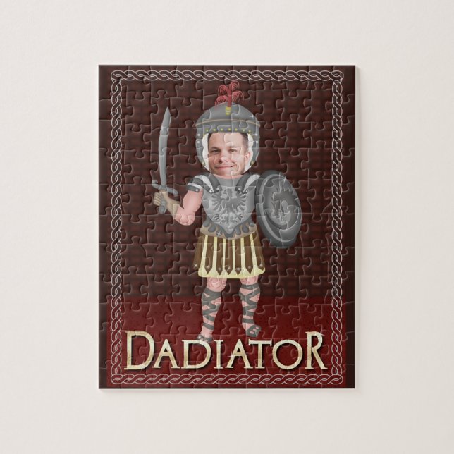 Lustiges Dadiator Vater-Foto kundenspezifisches (Vertikal)