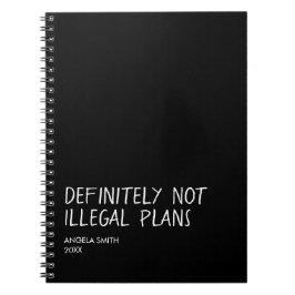 Lustiges Dark Humor Notizbuch, Sarkastisches Journ Notizblock