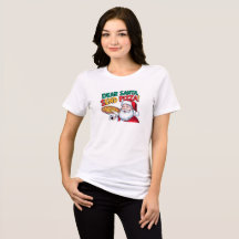 Lustiges Dear Santa Send Pizza TriBlend T-Shirt