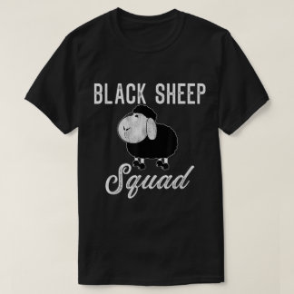 Lustiges Design der Black Sheep Squad T-Shirt