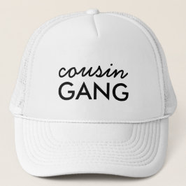 Lustiges Design für Cousin-Crew-Passende Familienm Truckerkappe