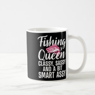 Lustiges Design für Frauen Damen Angelkönigin Kaffeetasse