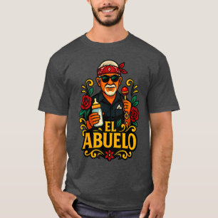 Lustiges Design für mexikanische Großväter T-Shirt