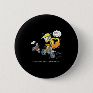 Lustiges Design für Vater-Sohn-Motocross-Rennen mi Button