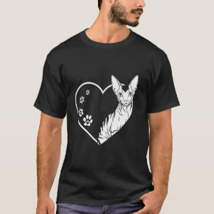 Lustiges Devon-Rex-Pixie-Katzendesign für Katzenli T-Shirt