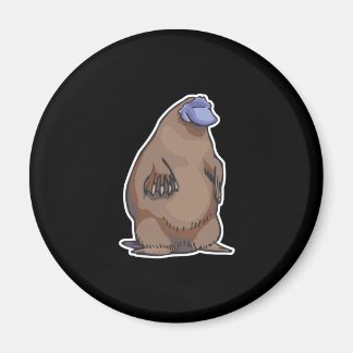 Lustiges dickes Schnabeltier Magnet