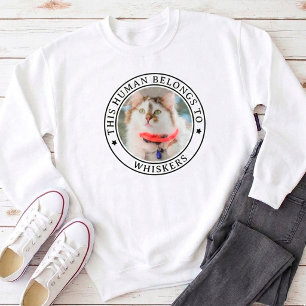 Lustiges Dieses Haustier gehört der Katze Individu Sweatshirt