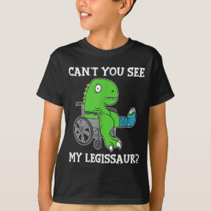 Lustiges Dino-Erholungsgeschenk für gebrochenes Be T-Shirt