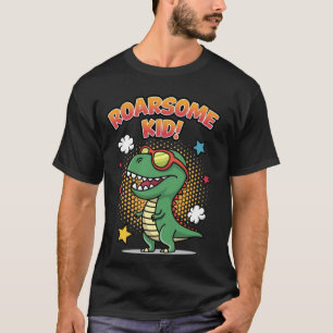 Lustiges Dinosaurier-Design für Kinder, die T lieb T-Shirt