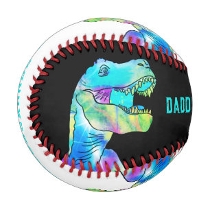 Lustiges Dinosaurier-Vater-Zitat Baseball