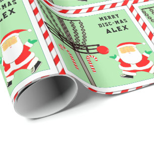 Lustiges Disc-Golf-Geschenk Geschenkpapier