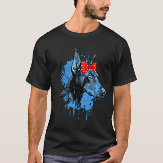 Lustiges Dobermann-Design für Hunde-Liebhaber Mutt T-Shirt