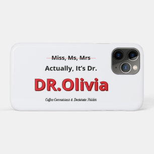 Lustiges Doktortitel-Abschlussgeschenk für sie Case-Mate iPhone Hülle