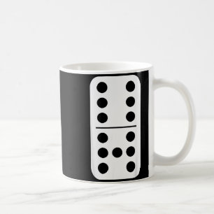 Lustiges Domino-Meme Sechs Sieben Spiel Strategie Kaffeetasse