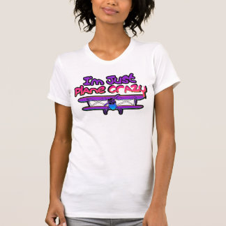 Lustiges Doppeldecker-Flugzeug T-Shirt