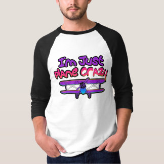 Lustiges Doppeldecker-Flugzeug T-Shirt