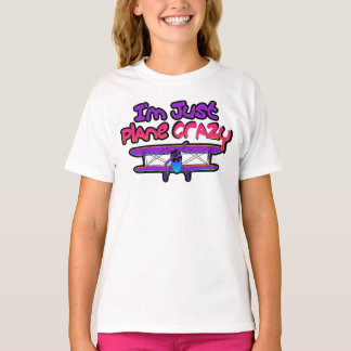 Lustiges Doppeldecker-Flugzeug T-Shirt