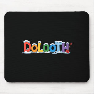 Lustiges Duluth Minnesota phonetisches Geschenk fü Mousepad