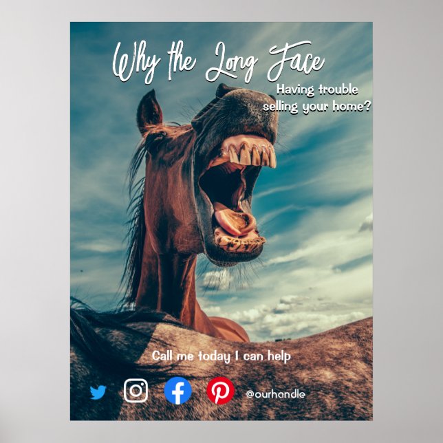 lustiges echtes Anwesen Poster (Vorne)