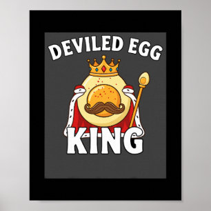 Lustiges Ei-Wortspiel Ostern Brunch Erntedankfest Poster