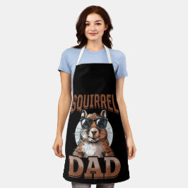Lustiges Eichhörnchen Tier Eichhörnchen Papa Schürze