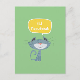 Lustiges Eid Mubarak Postkarte