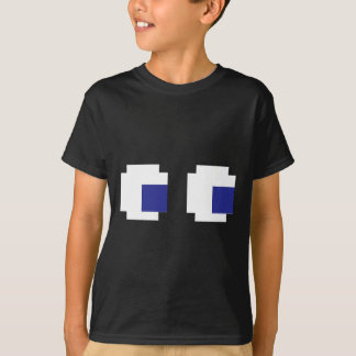 Lustiges Einfaches Gespensteraugen-Videospiel-Cosp T-Shirt