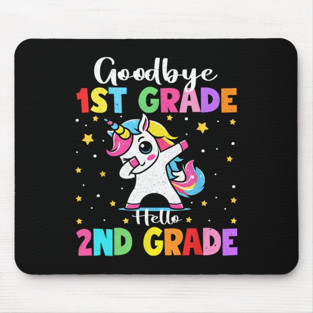 Lustiges Einhorn Gut  Mousepad (Vorne)