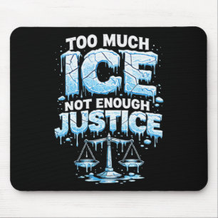 Lustiges Eis-Shirt Abschafft Eis Trump Meme Mousepad