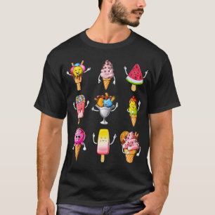 Lustiges Eis T-Shirt