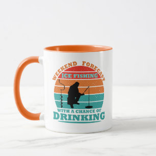 Lustiges Eisangeln Tasse