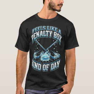 Lustiges Eishockey Fühlt sich irgendwie wie eine S T-Shirt