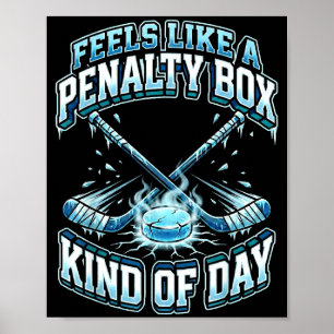 Lustiges Eishockey Fühlt Sich Wie Eine Strafbank A Poster