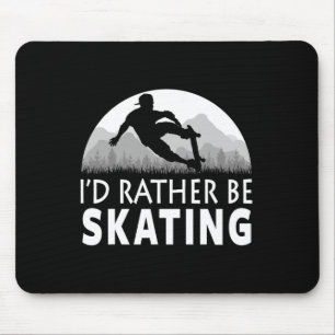 Lustiges Eislaufen Mousepad