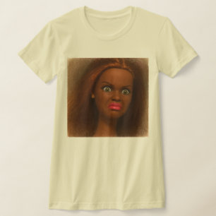 Lustiges Ekelhaftes Puppen Gesicht Meme Brünette H T-Shirt