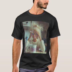 Lustiges Ekelhaftes Puppen Gesicht Meme Rauchend T T-Shirt