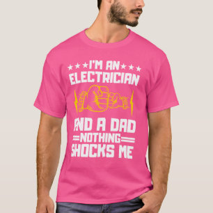 Lustiges Elektriker-Design für Männer Papa Elektro T-Shirt