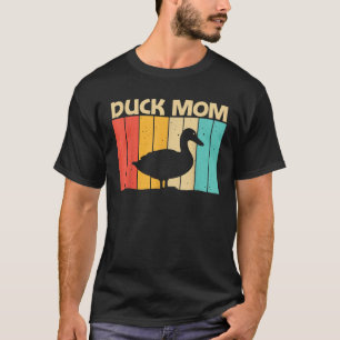 Lustiges Enten-Design für Mama-Mutterente Bauer T-Shirt