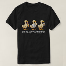 Lustiges Enten-Trio Professionelle Überwachung Gra