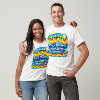 Lustiges Entenjagd-in-Gang-Kreuzfahrt-Shirt T-Shirt