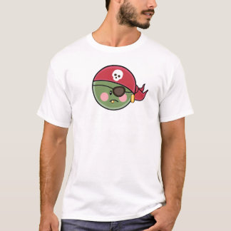 Lustiges Erbsen-Piraten-Kleinkind-T-Shirt T-Shirt