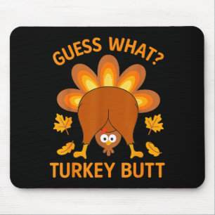 Lustiges Erntedankfest Errate Was Truthahn Hintern Mousepad