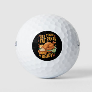Lustiges Erntedankfest Holt eure fetten Hosen raus Golfball